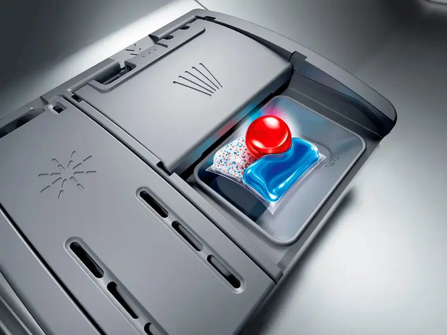 Bosch - 300 Series 24" Front Control Smart Built-In Tub Dishwasher with 3rd Rack, 48 dBA - Stainless Steel
