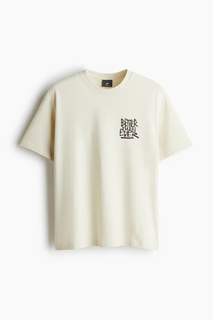 H&M Loose Fit Printed T-shirt