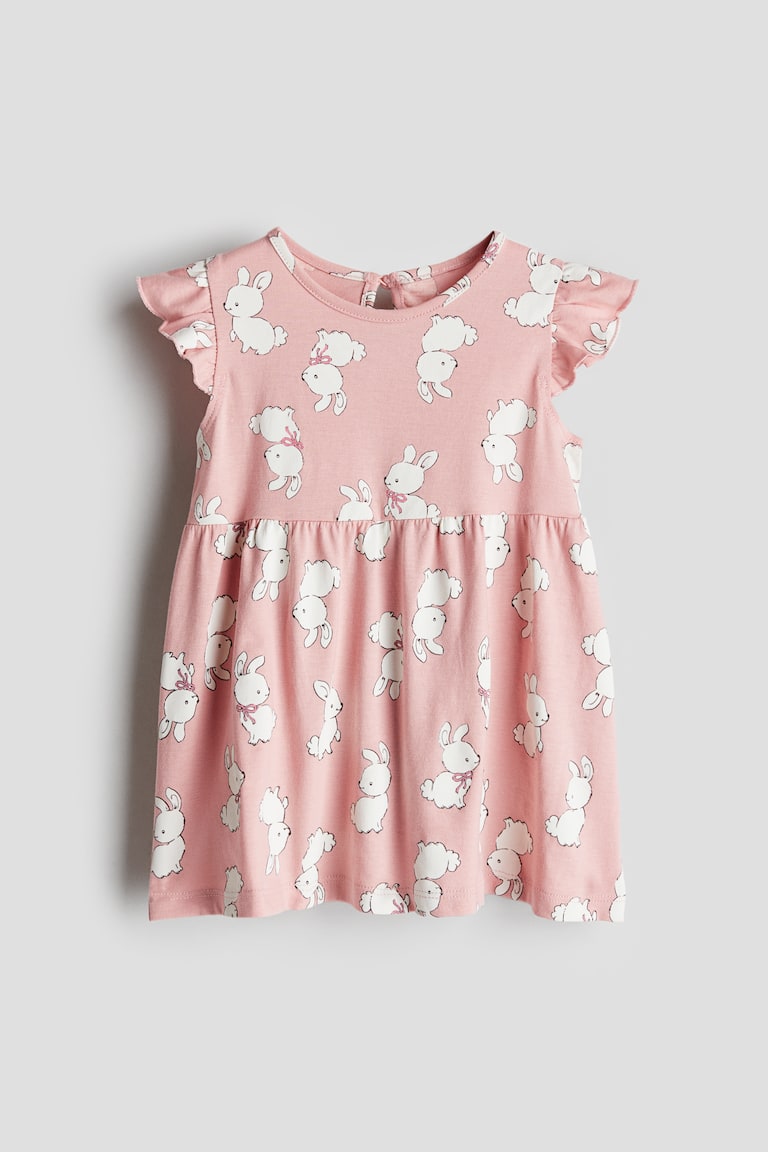 H&M Printed Cotton Dress