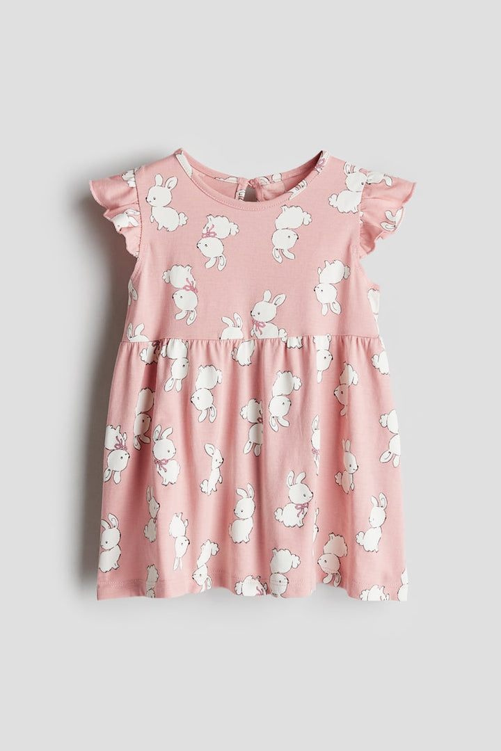 H&M Printed Cotton Dress