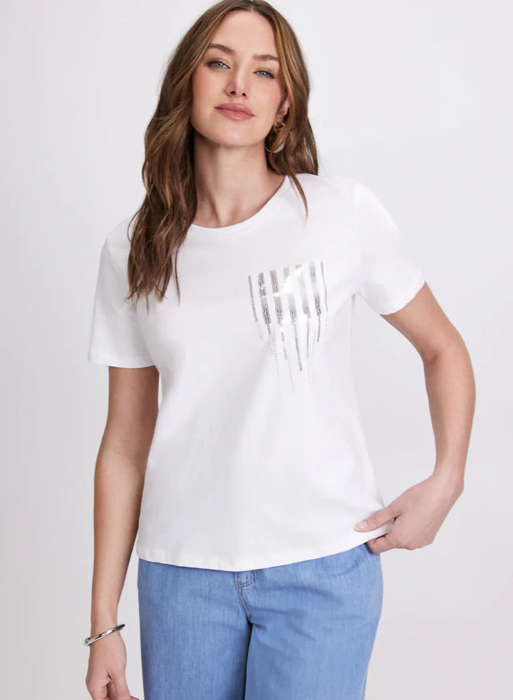 LAURA Sequin Gradient T-Shirt