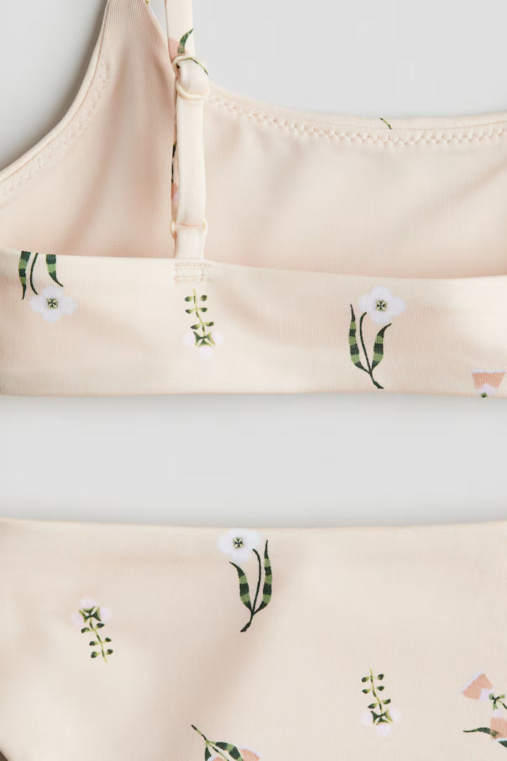H&M Printed Two-Piece Swimsuit