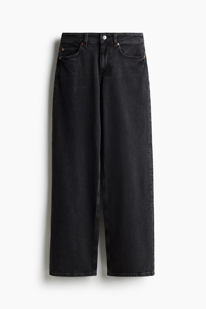 H&M Harper High Rise Wide Leg Jeans