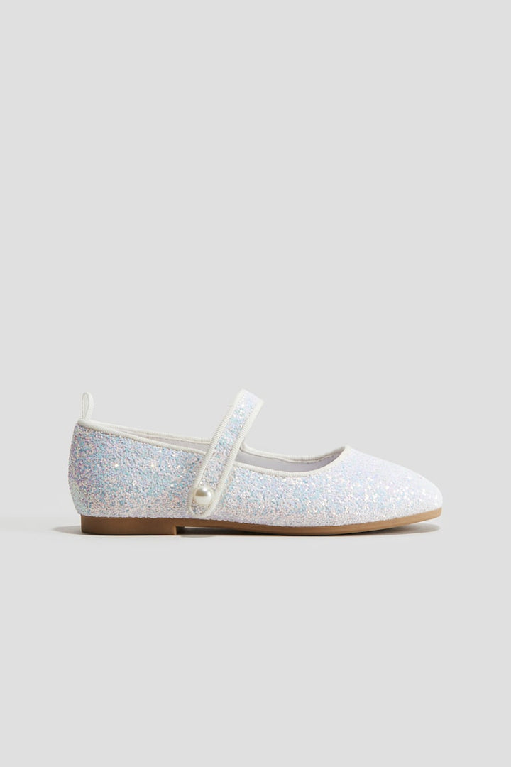 H&M Glittery Mary Janes
