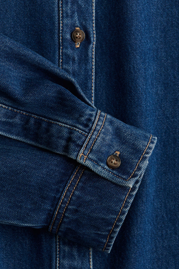 H&M Oversized Denim Shirt
