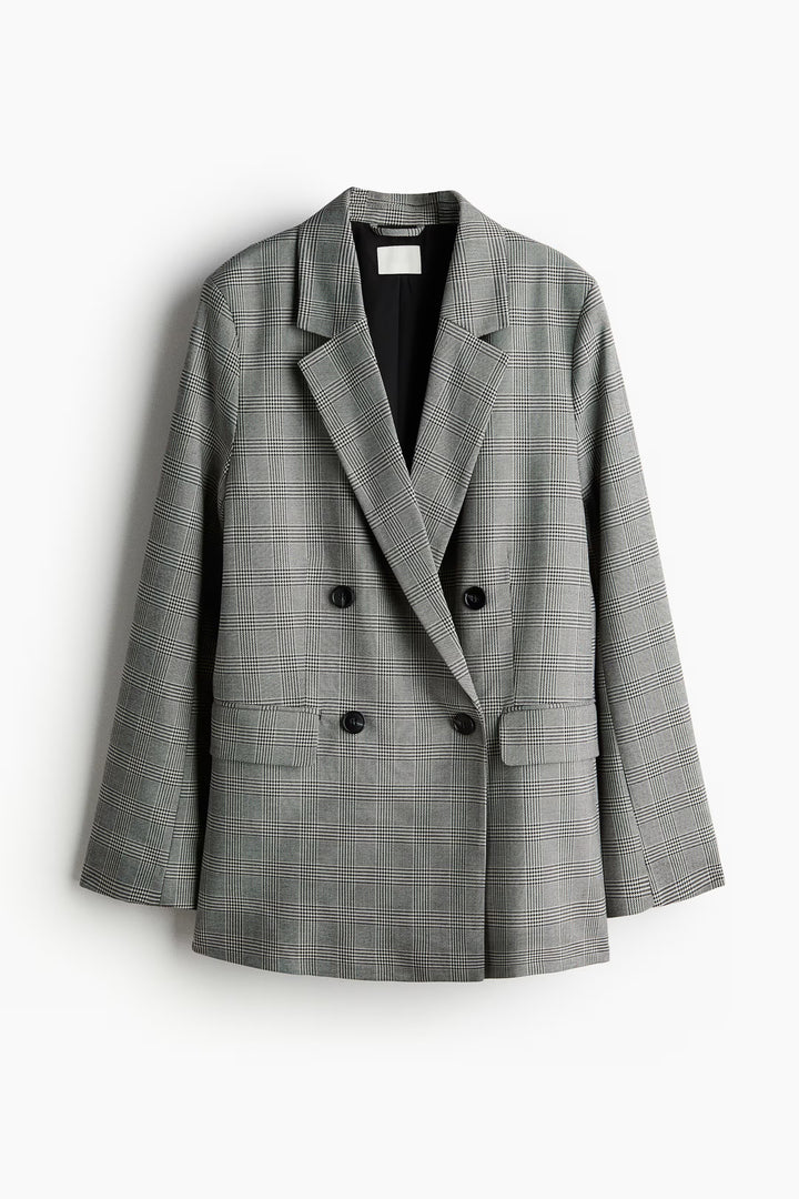 H&M Double-Breasted Blazer
