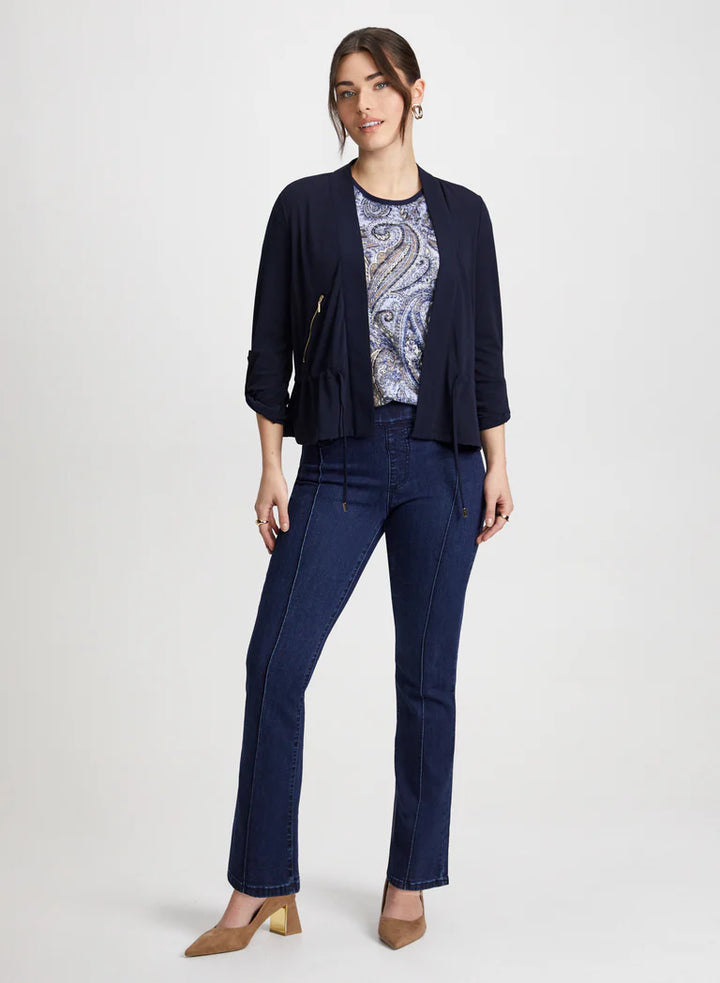 LAURA Cap Sleeve Paisley T-Shirt