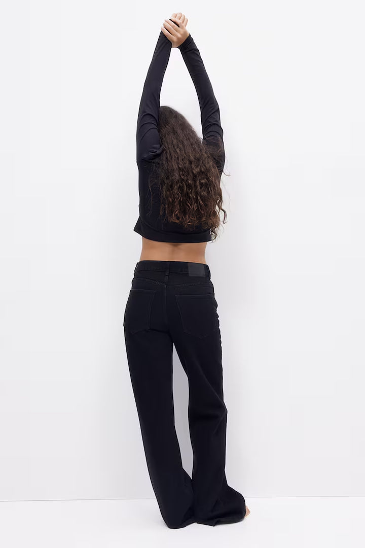 H&M MOCK TURTLENECK TOP
