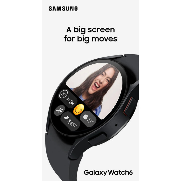 Samsung Galaxy Watch6 40mm Smart Watch w/ Bluetooth, Armor Aluminum, Graphite