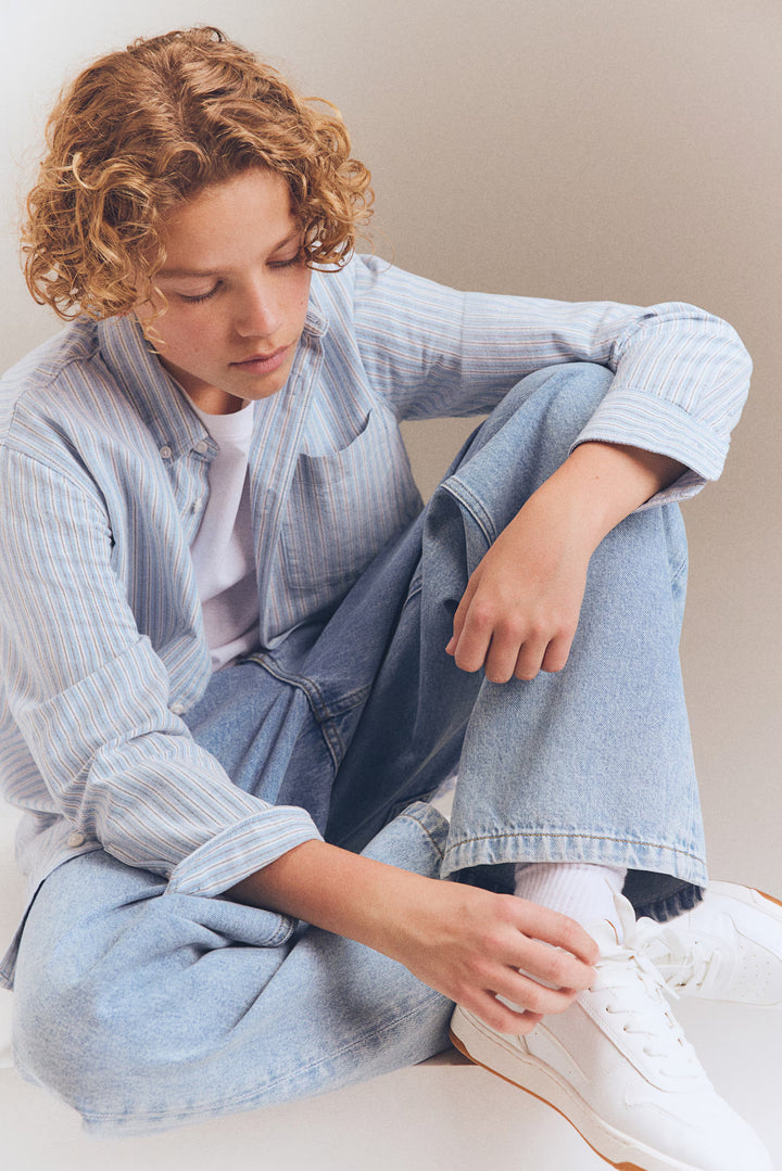 H&M Button-down Cotton Shirt