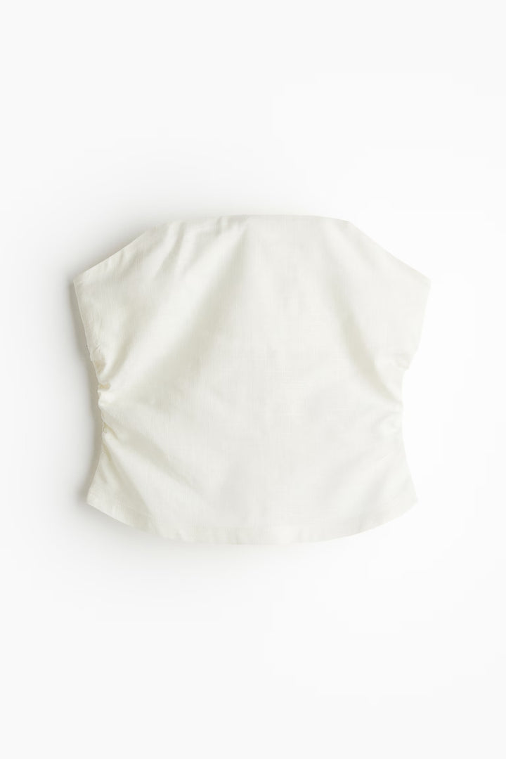 H&M Gathered Corset-style Top