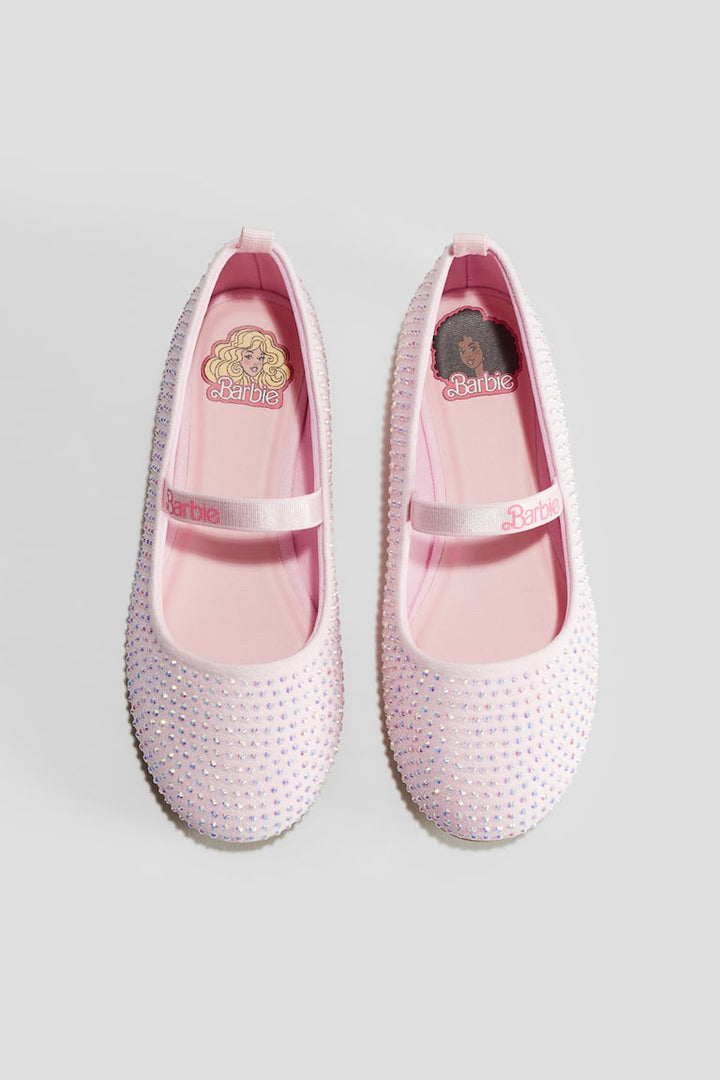 H&M Glittery Ballet Flats