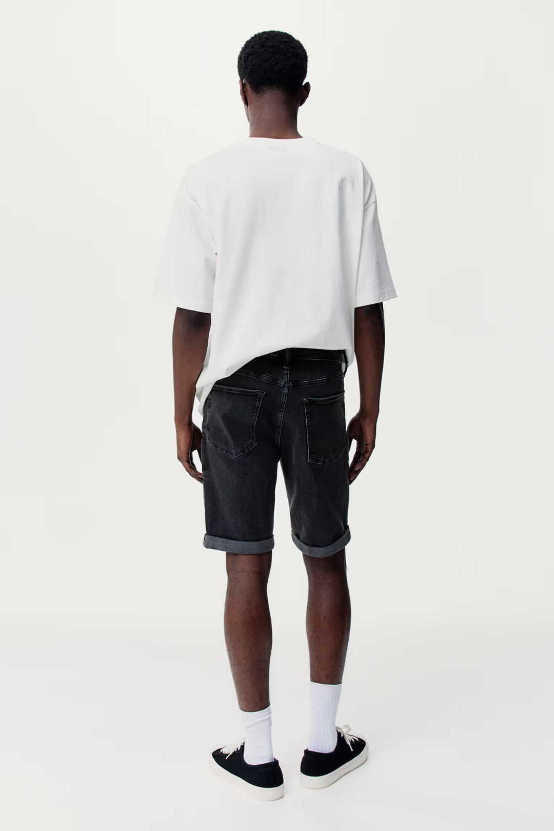 H&M Slim Denim Shorts