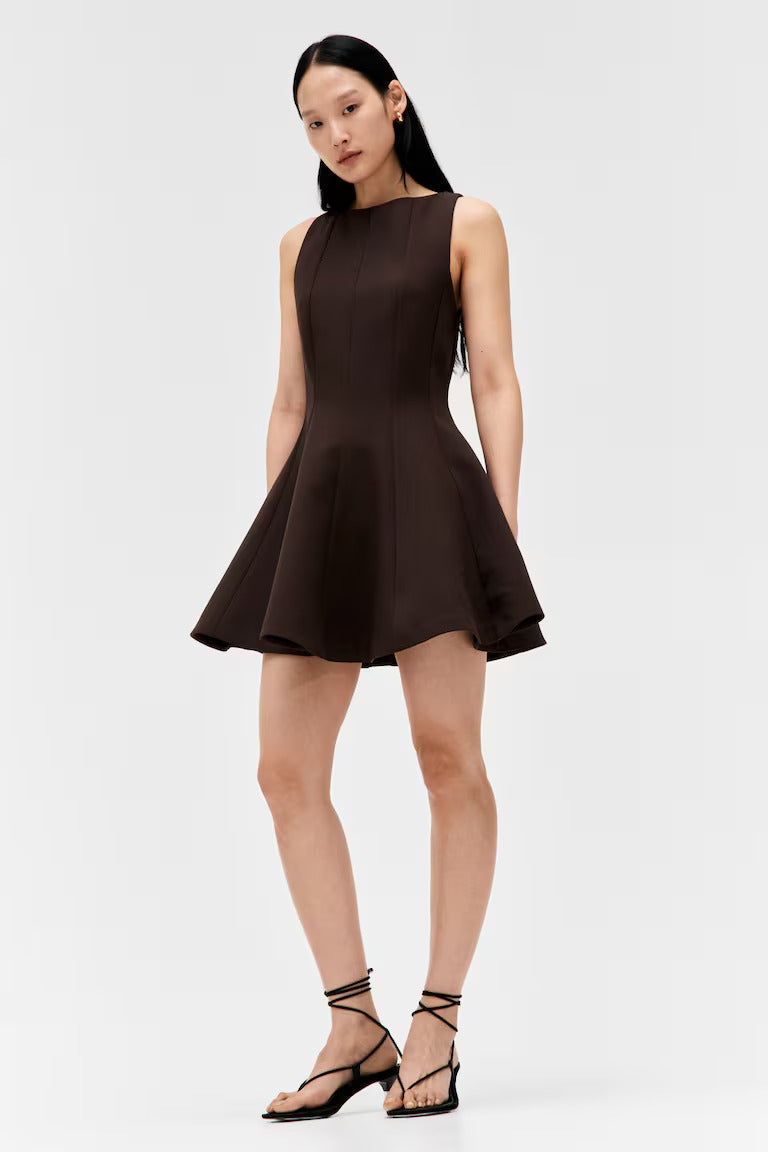 H&M Dress with Flared Skirt