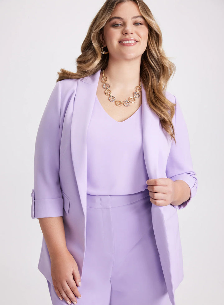 LAURA Rolled Sleeve Blazer