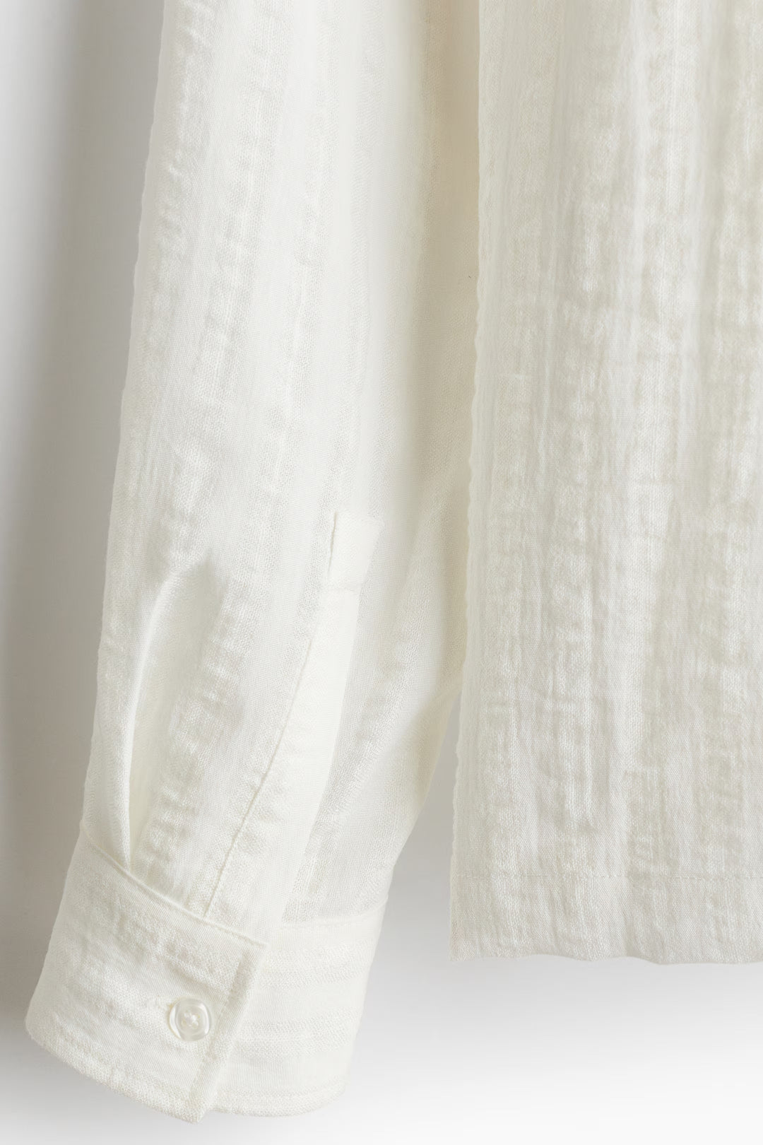 H&M Regular-Fit Jacquard-Weave Resort Shirt