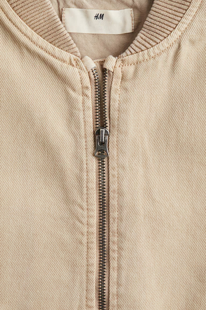 H&M Twill Bomber Jacket