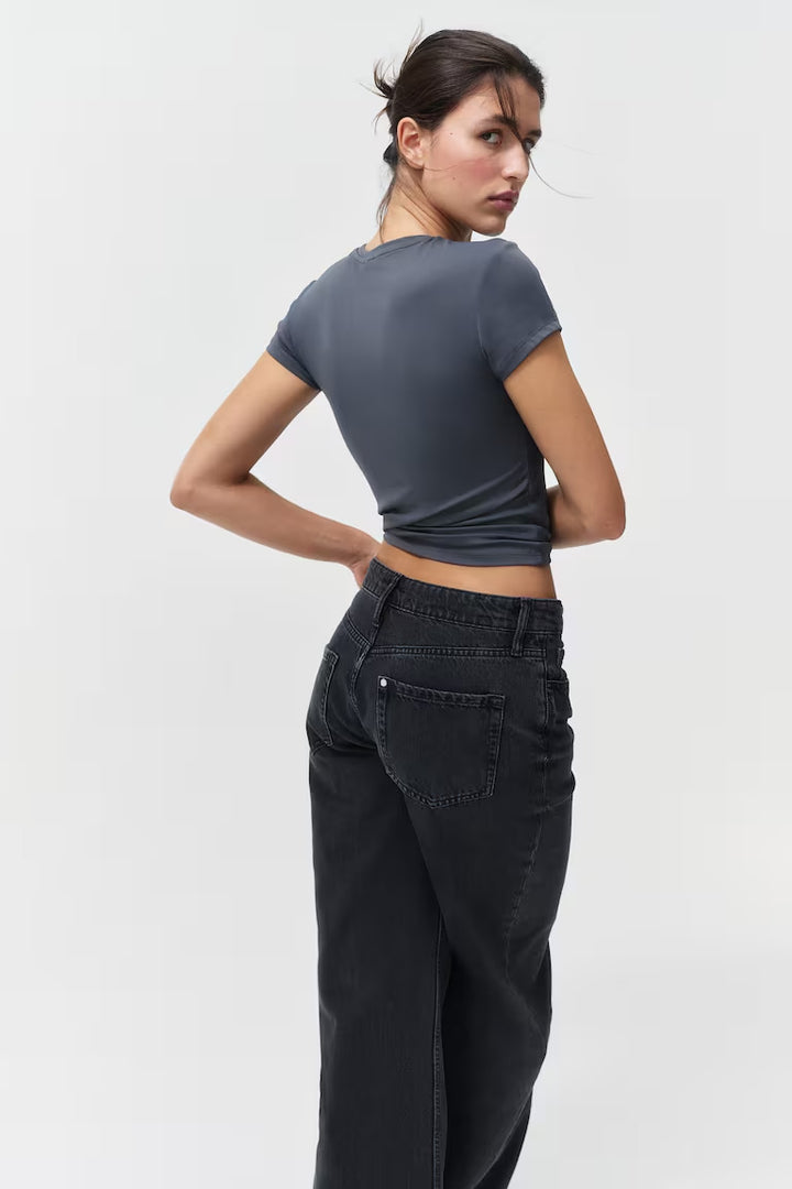 H&M Fitted T-shirt