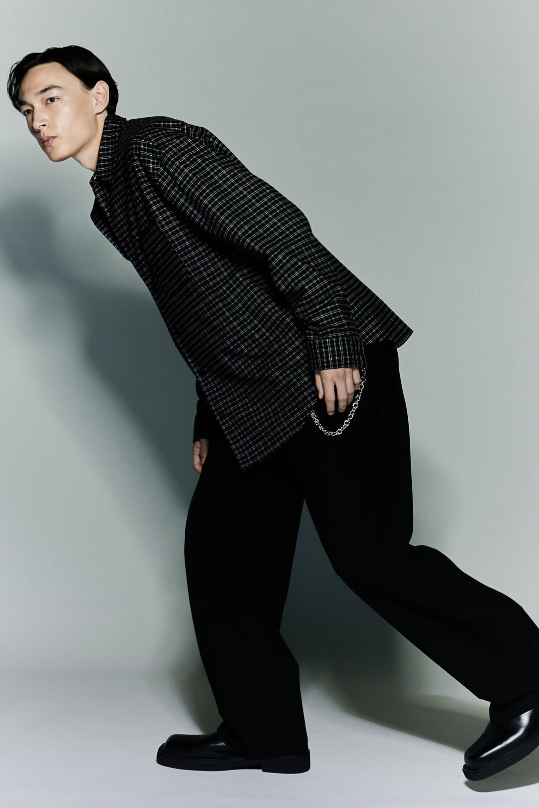 H&M Loose Fit Flannel shirt