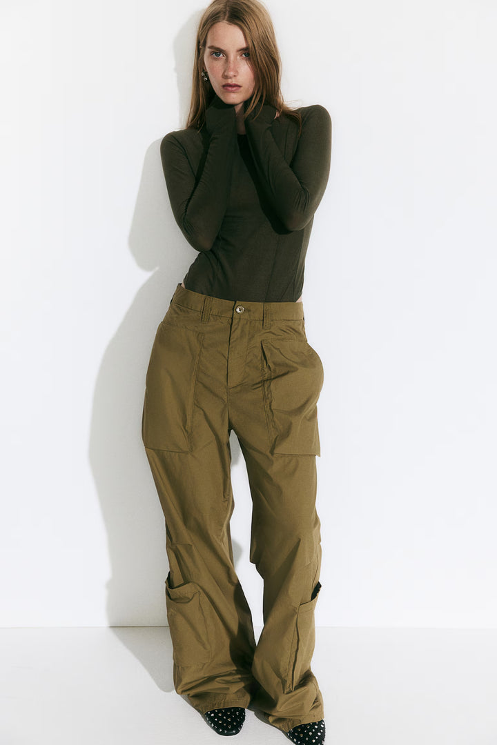 H&M Cotton Cargo Pants