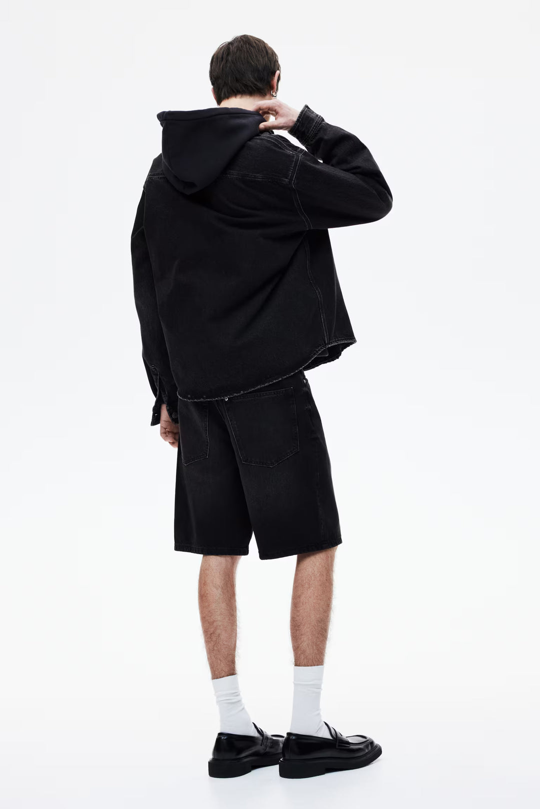 H&M Relaxed Fit Denim Shorts