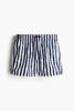 Navy blue/striped