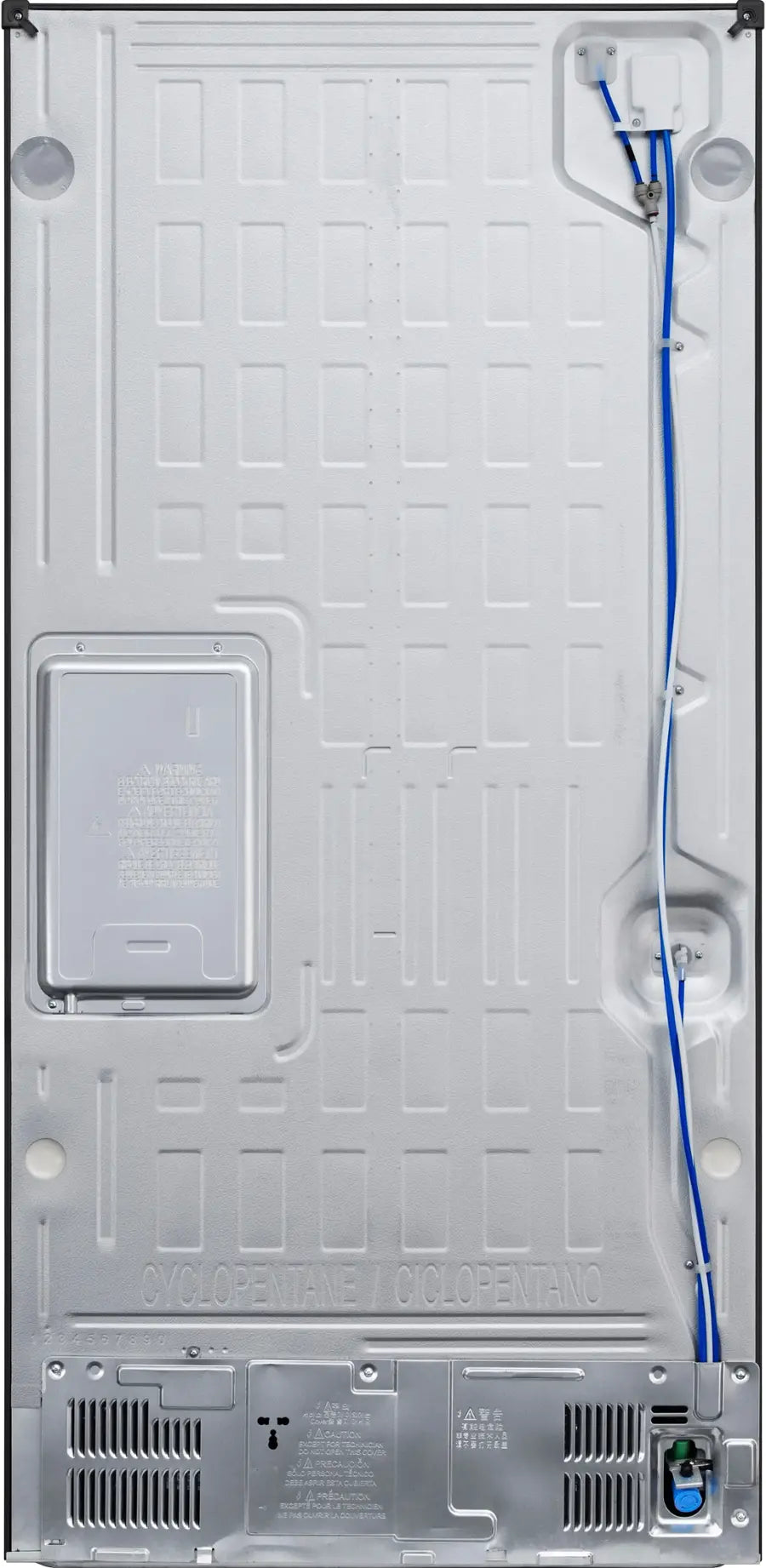 LG - Standard Depth MAX 25.1 Cu. Ft. French Door Smart Refrigerator with Glide N' Serve Drawer - Stainless Steel
