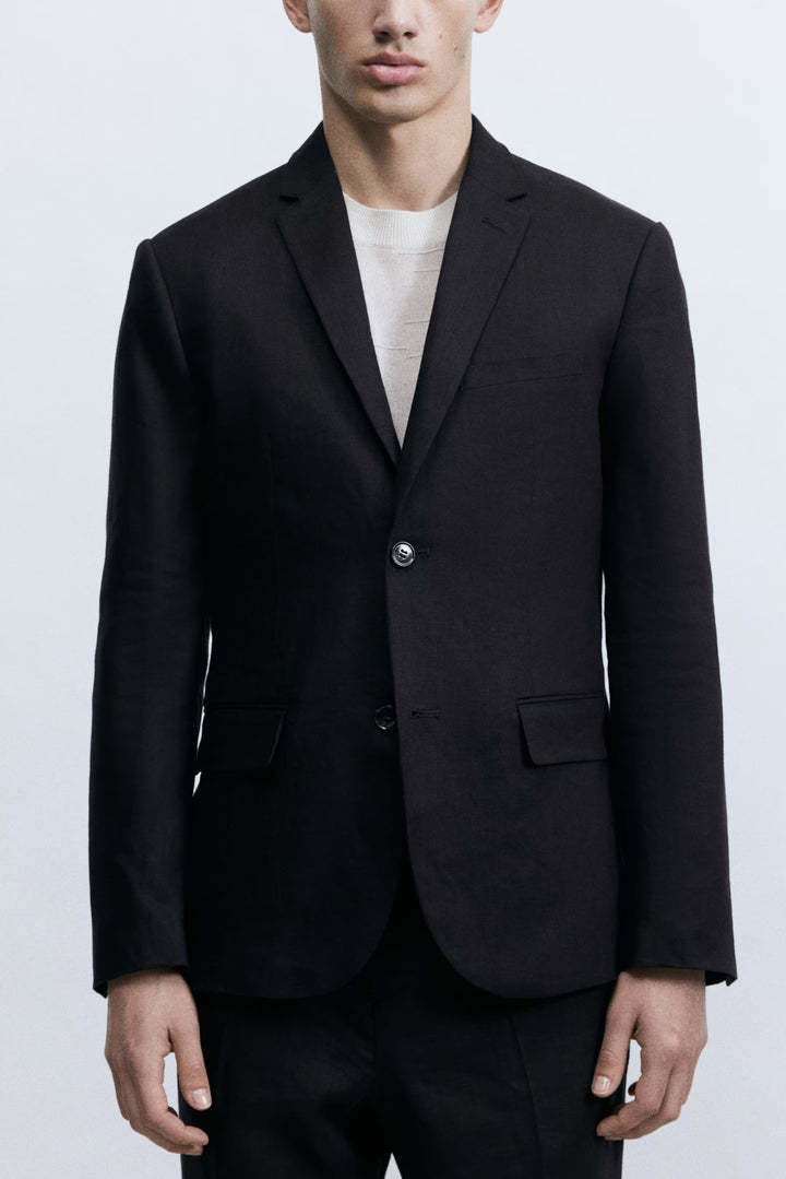 H&M Slim-Fit Linen Jacket