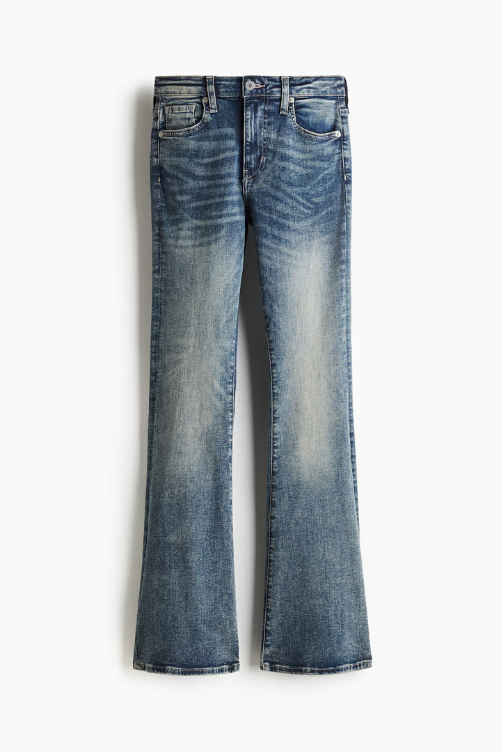 H&M Flared Ultra High Jeans