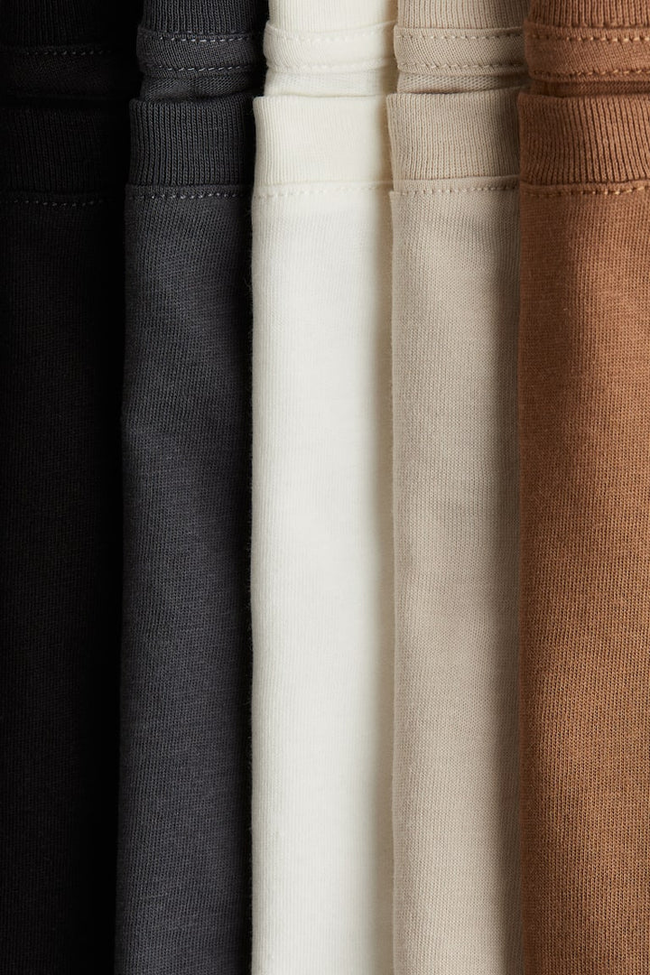 H&M 5-pack Cotton T-shirts