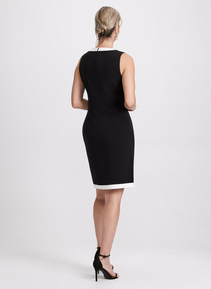LAURA Contrast Trim Dress
