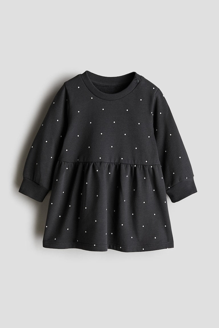 H&M Cotton Sweatshirt Dress