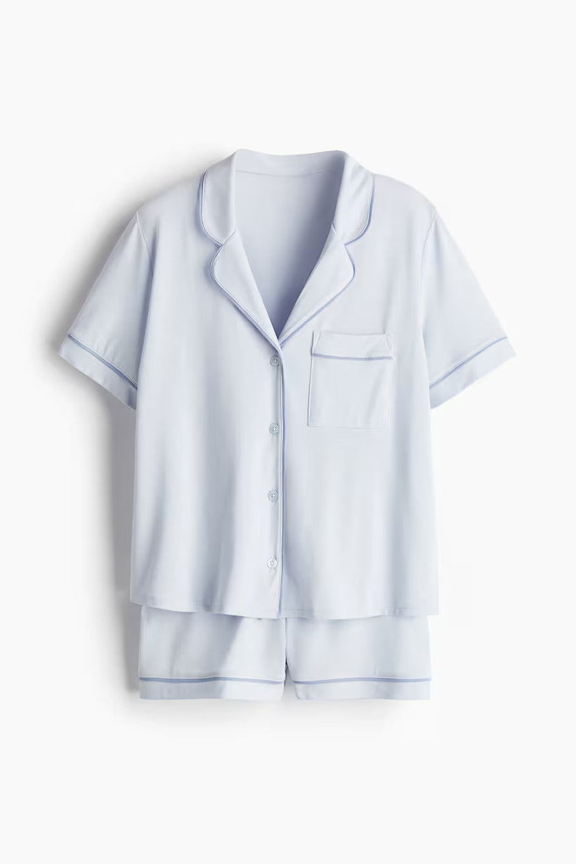H&M Pajama Shirt and Shorts