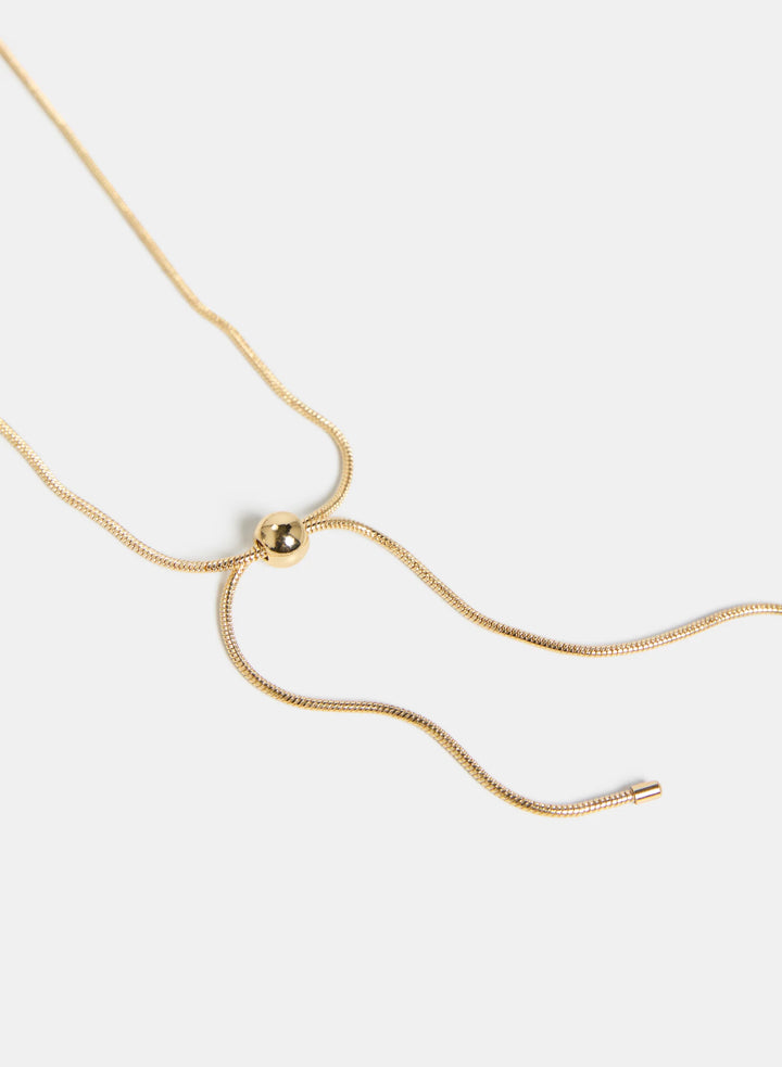 Laura Wood & Bead Necklace