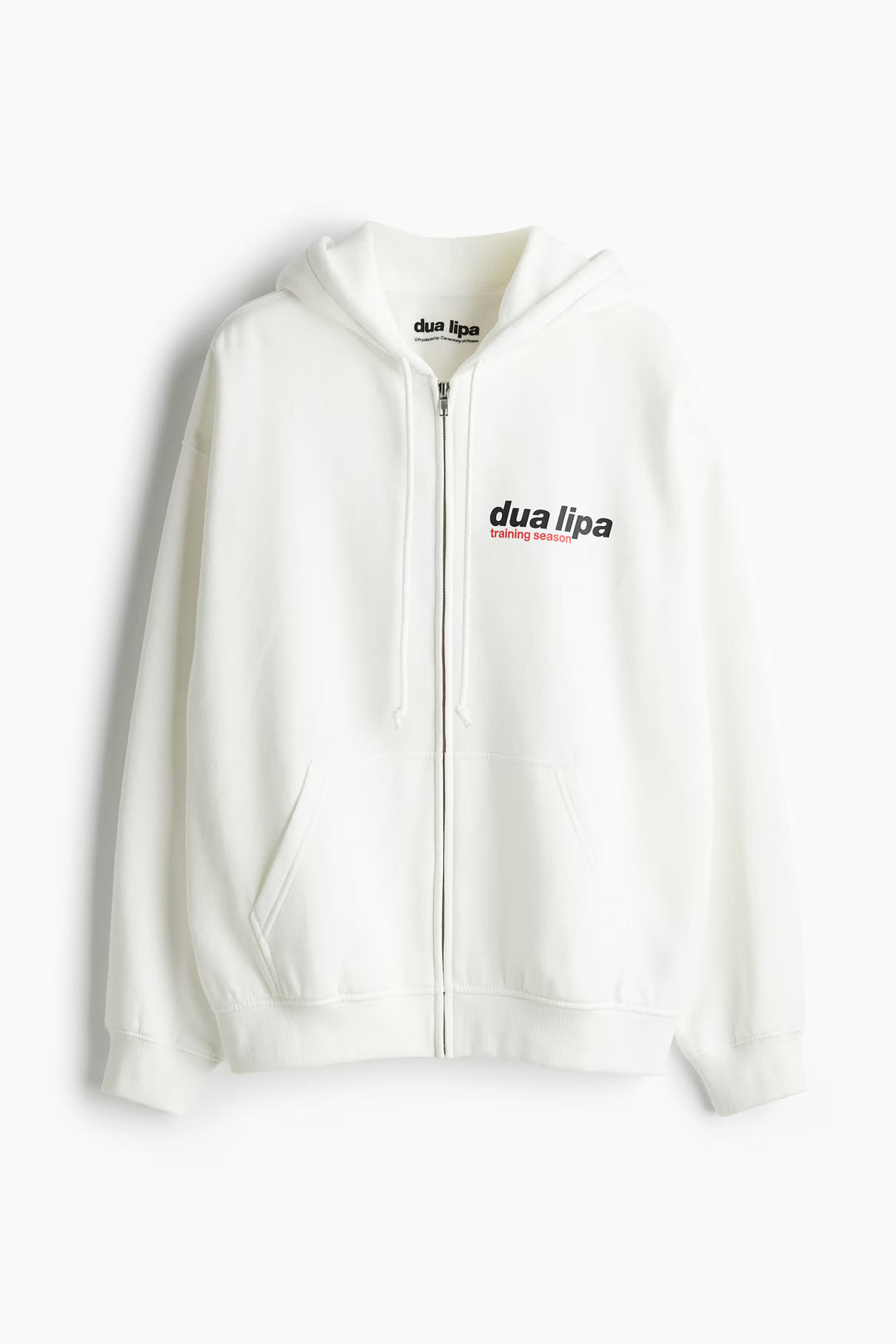 H&M Oversized Printed Hooded Jacket