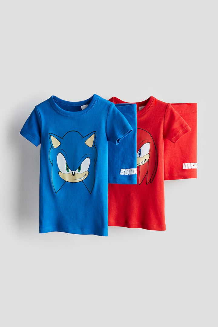 H&M 2-pack Snug Fit Printed Pajamas