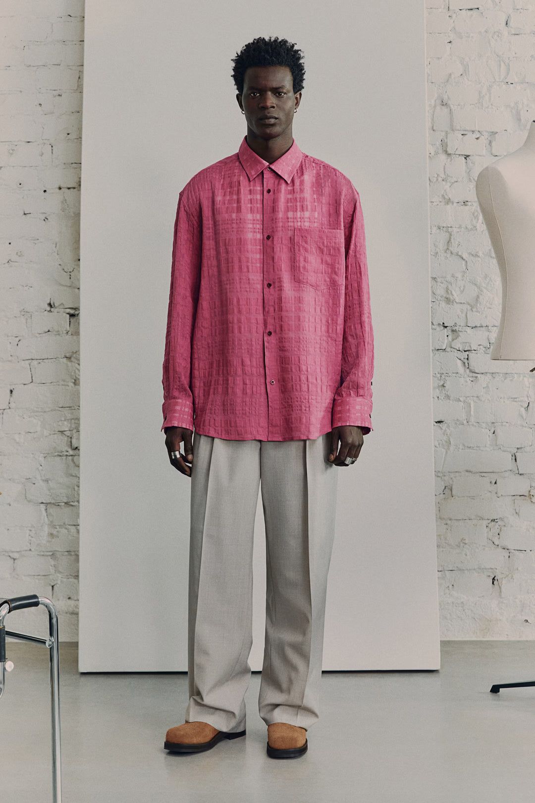 H&M Linen-Blend Shirt