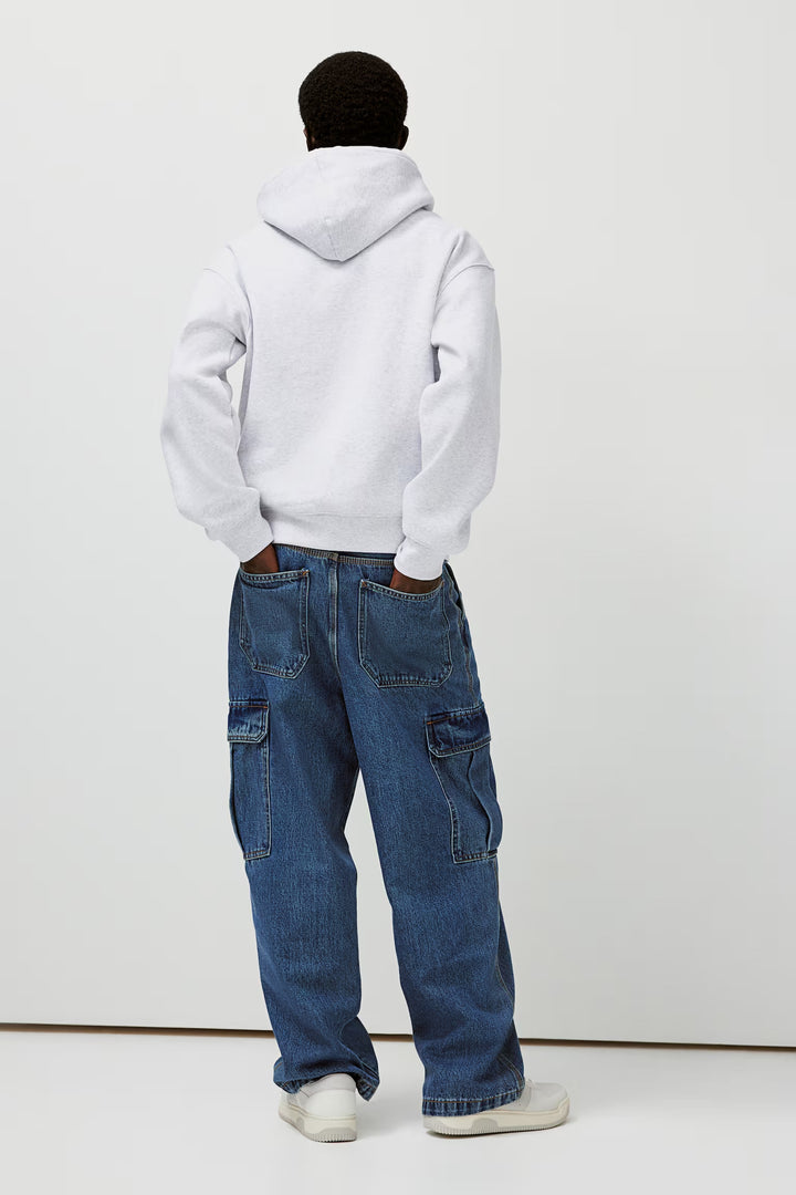 H&M Loose Fit Printed Hoodie