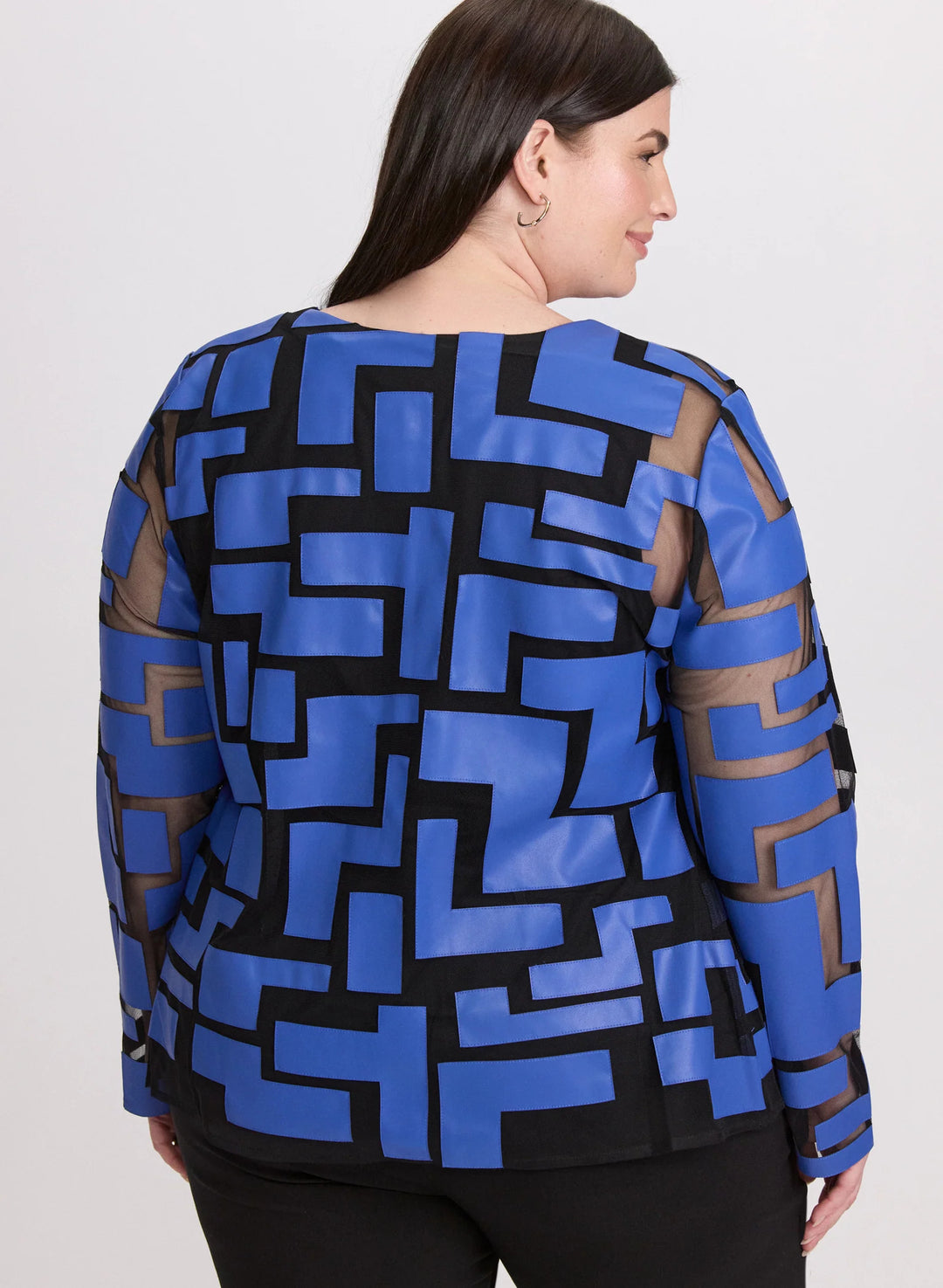LAURA Joseph Ribkoff - Geometric Print Jacket