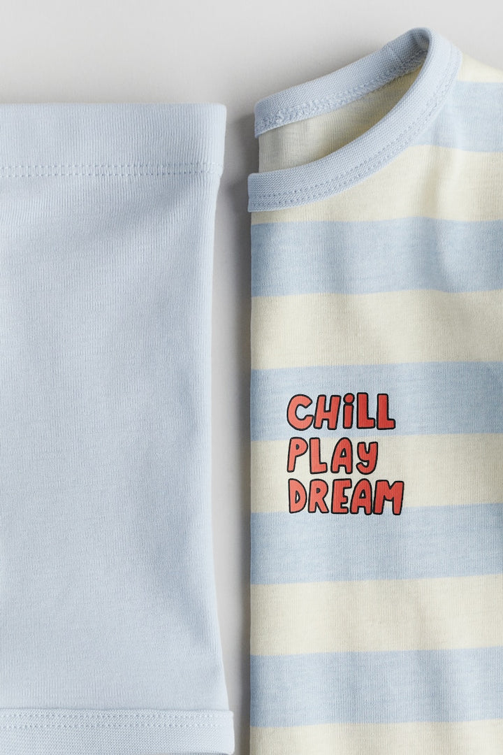 H&M Snug Fit Cotton Jersey Pajamas