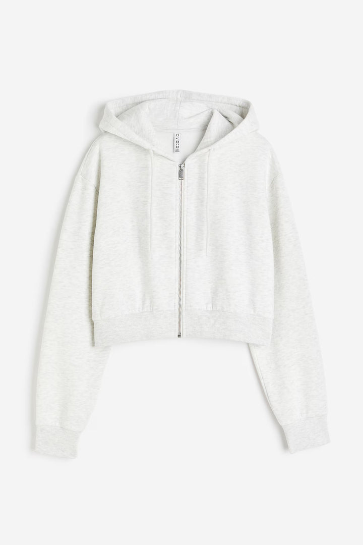 H&M Short Hooded Sweatshirt Jacket
