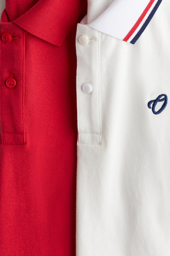 H&M 2-Pack Cotton Polo Shirts