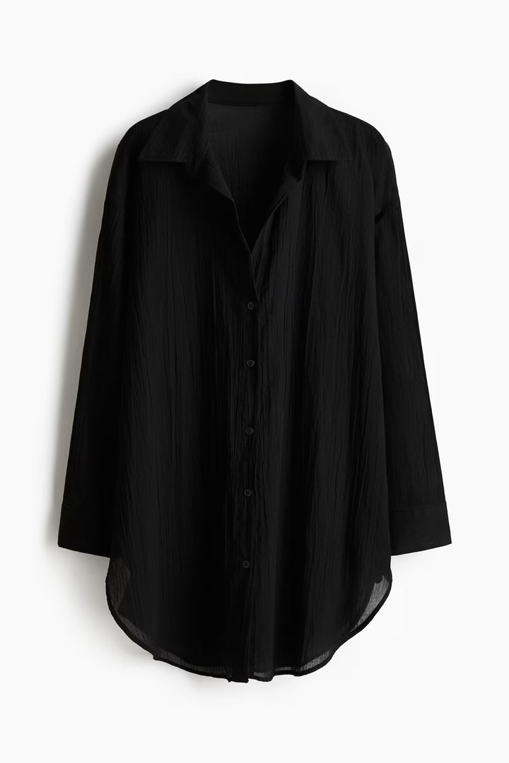 H&M Long Cotton Shirt