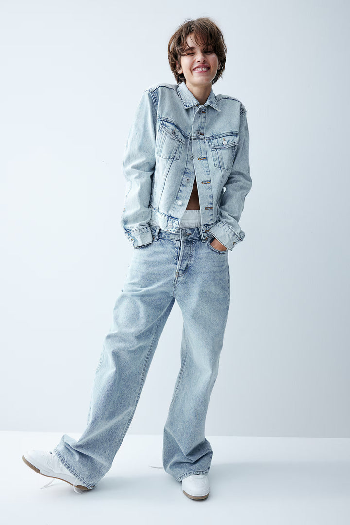 H&M Wide-cut Jeans
