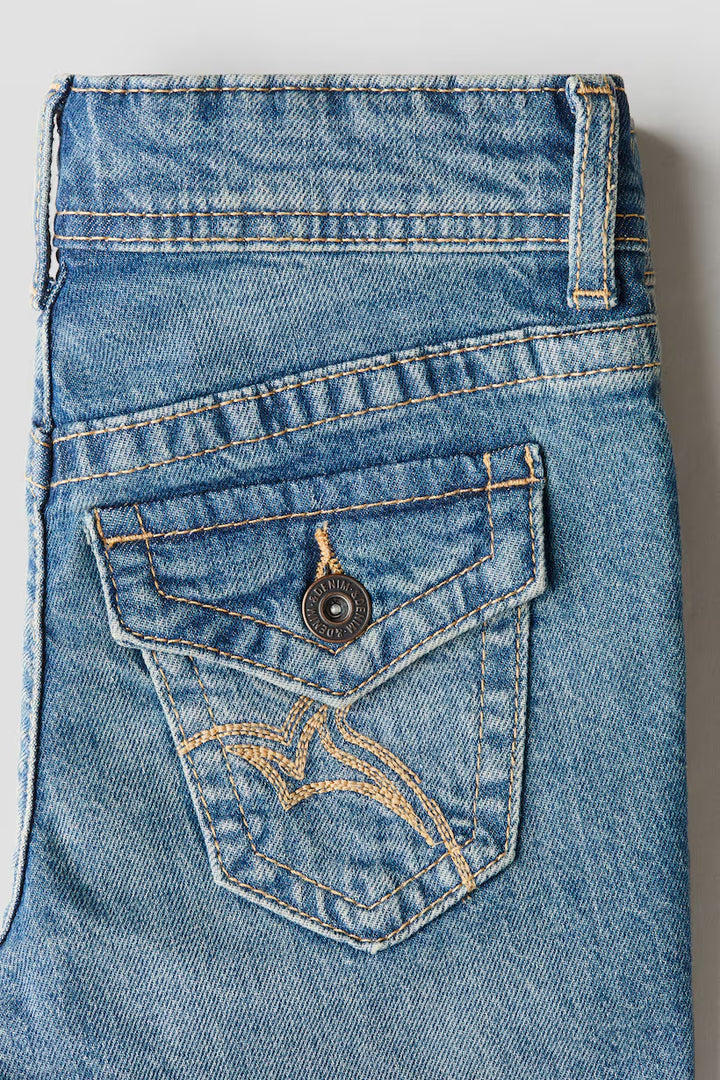 H&M Flared Leg Low Jeans