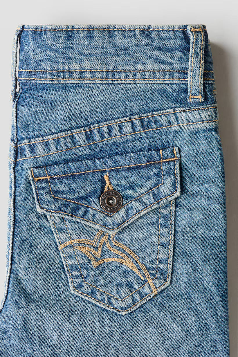 H&M Flared Leg Low Jeans