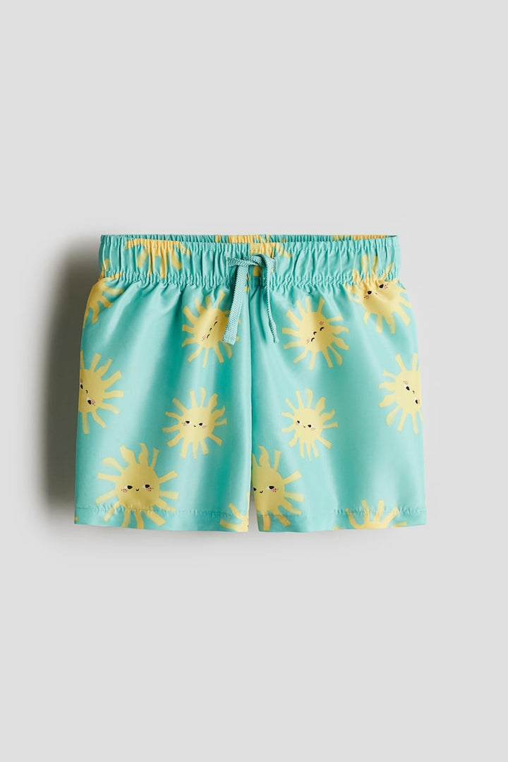 H&M Printed Swim Shorts