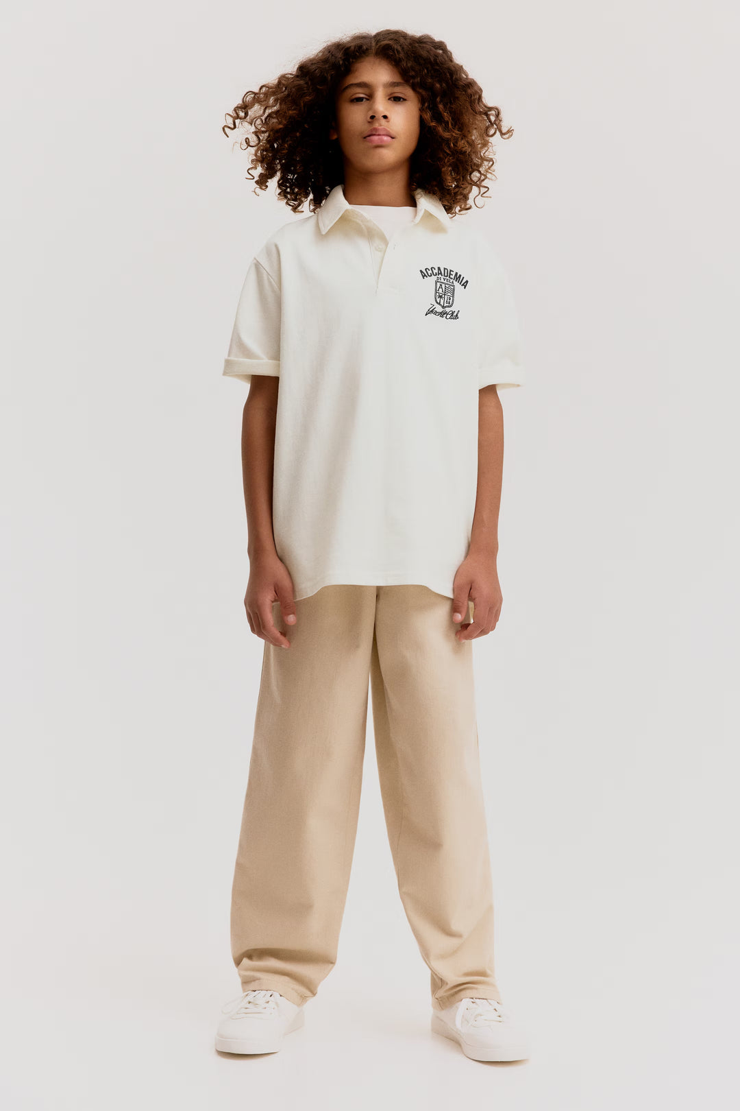 H&M Text-Motif Polo Shirt