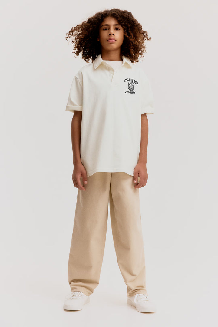 H&M Text-Motif Polo Shirt