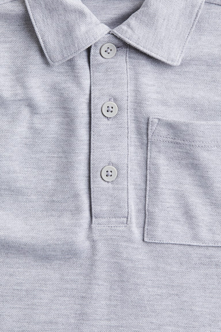 H&M Cotton Piqué Polo Shirt